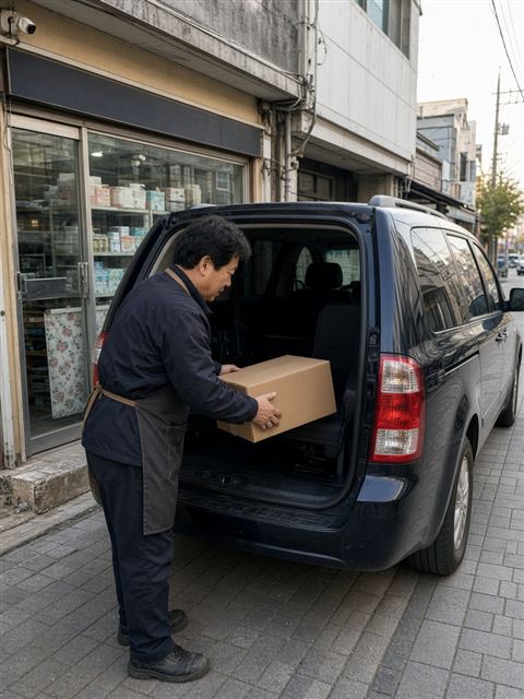 개인사업자 카니발 장기렌트 고객 후기 사진