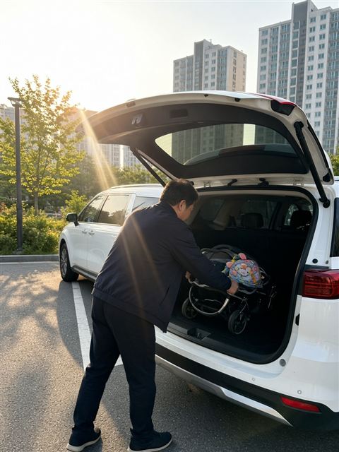 카니발 장기렌트 출고 가족 고객 후기 사진